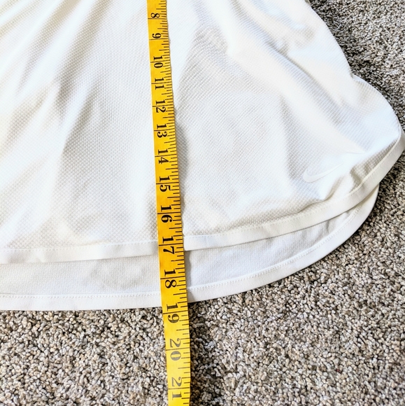White Nike Dri-Fit Golf Tennis Skirt - Picture 10 of 10